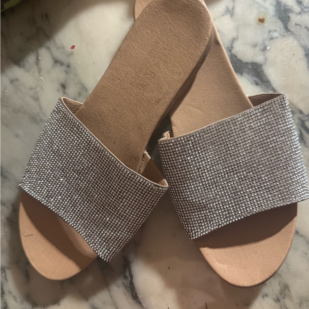 Rhinestone Catherine Malandreno slides